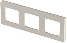 Рамка универсальная Legrand Inspiria 3-м. шампань картинка